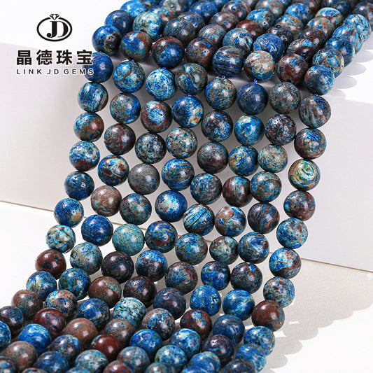 Optimized blue colored stone loose beads