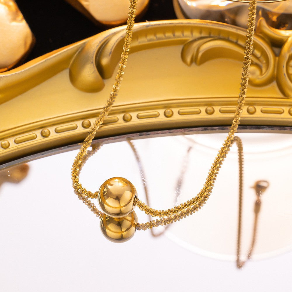 Titanium Steel Mori Design Necklace