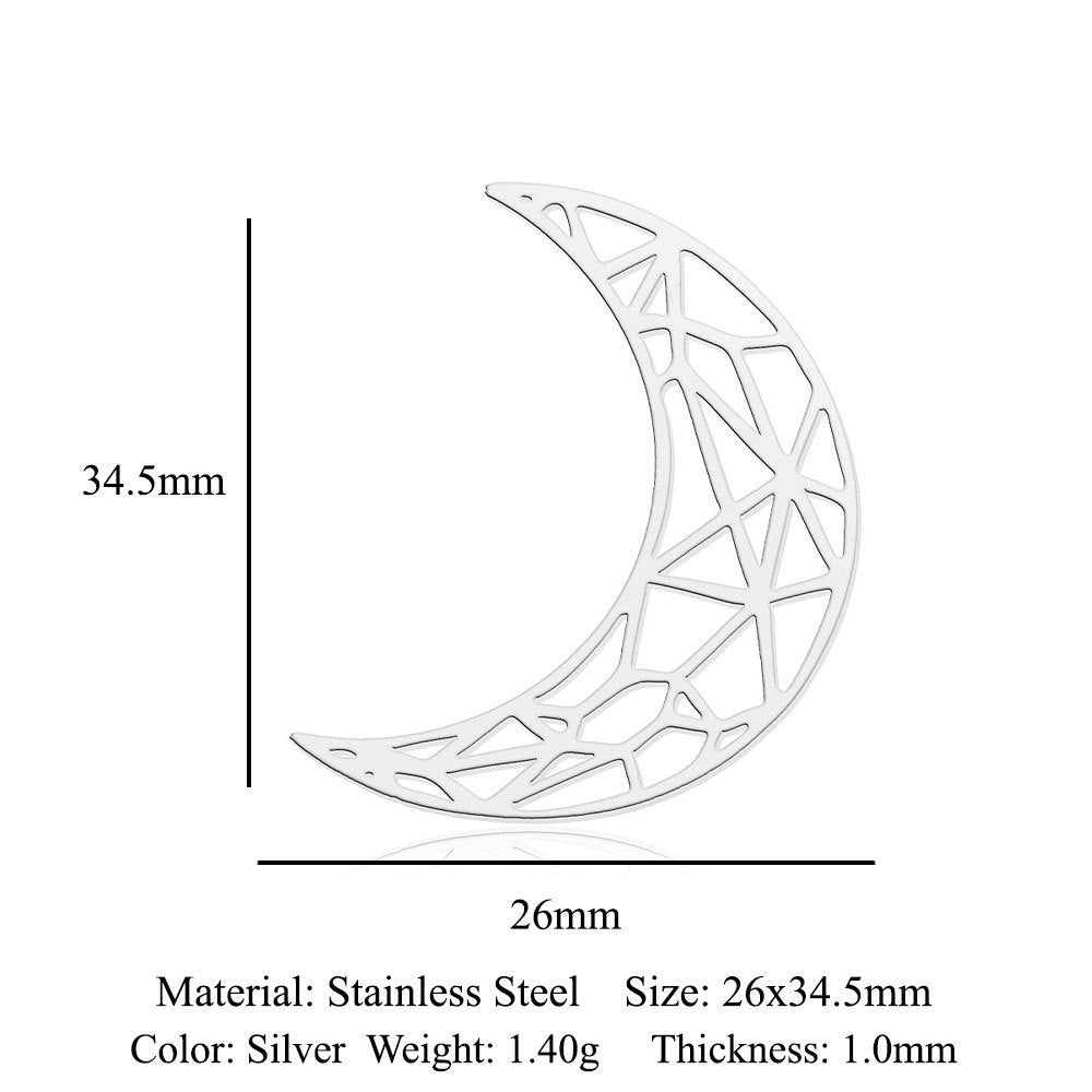 5 pcs/titanium steel pendant with wings angel sun