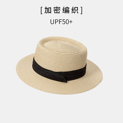 High-Quality Summer Straw Hat Wide-Brim French Sun Hat