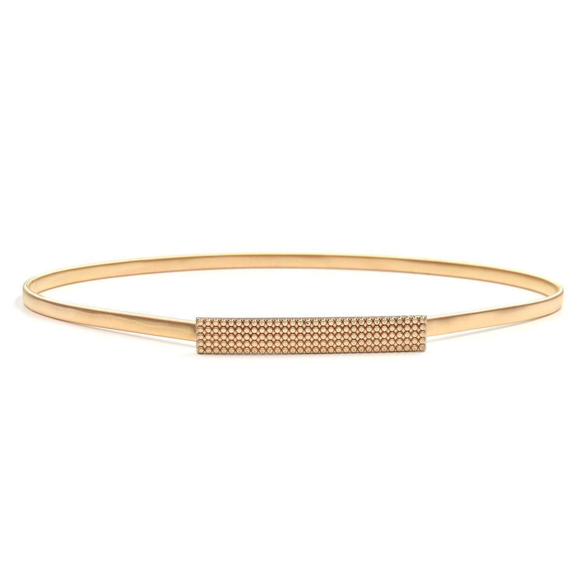 Elastic Metal Belt Gold