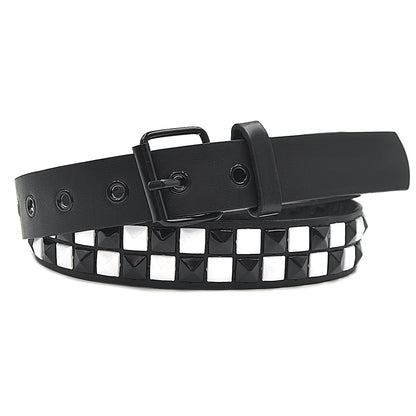 Square Pearl Pyramid Belt