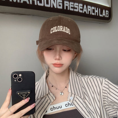 Embroidered Baseball Cap Sun Hat