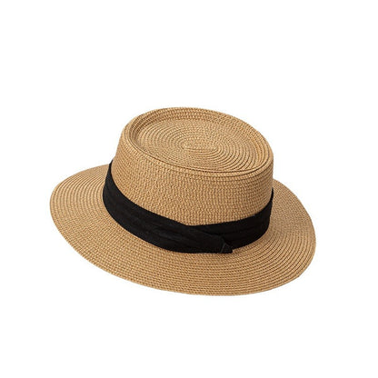 High-Quality Summer Straw Hat Wide-Brim French Sun Hat