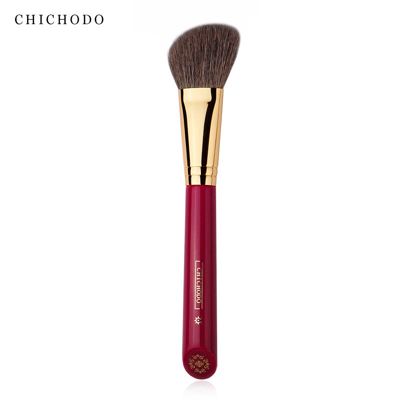 Ancient Charm China Red Angled Contour Brush, Squirrel Hair