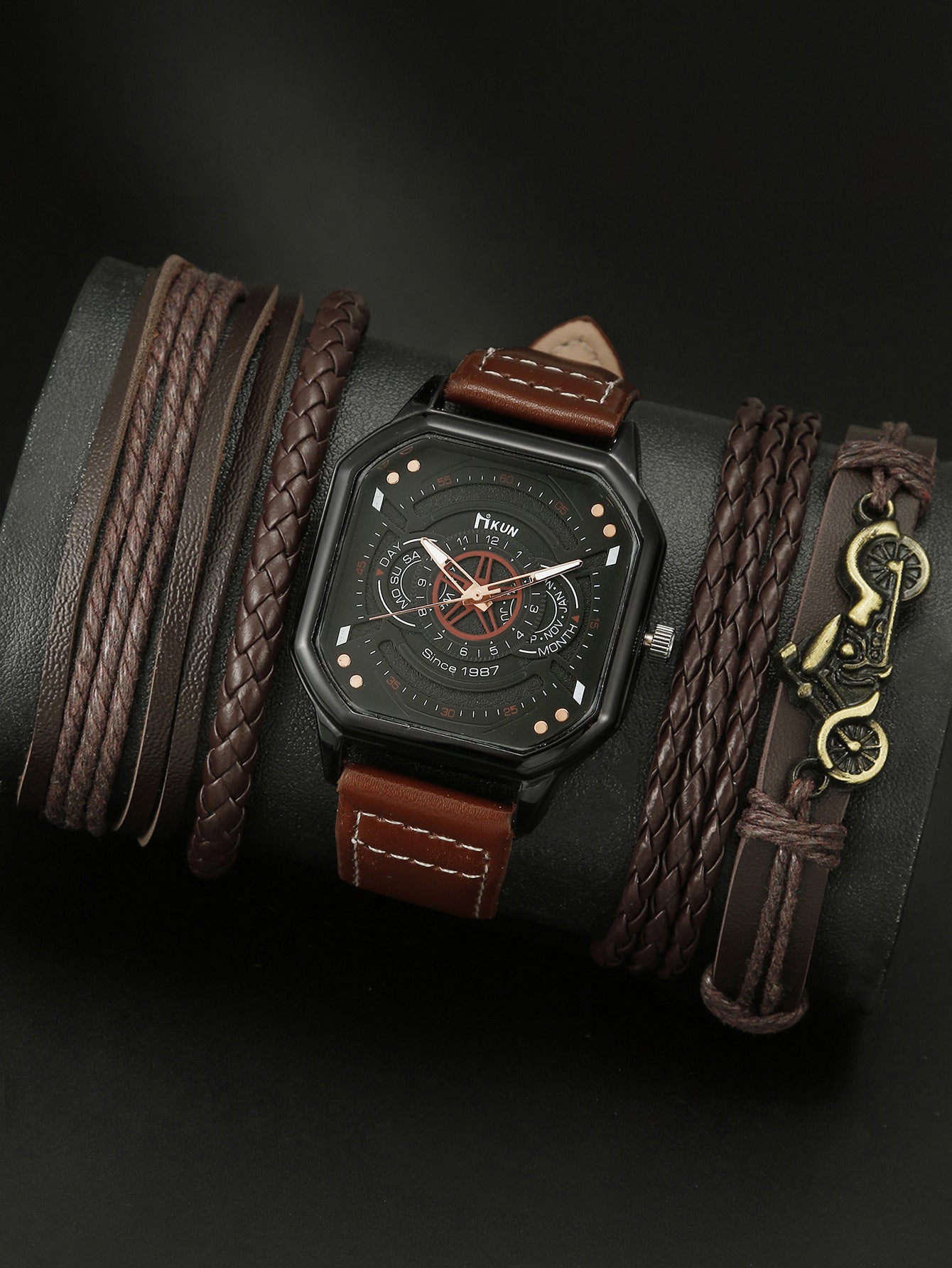 Bracelet set quartz watch