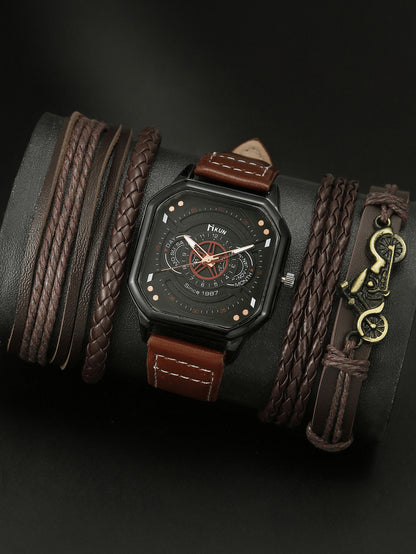 Bracelet set quartz watch