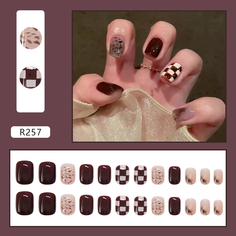 Pegatinas para uñas estilo ballet removibles 