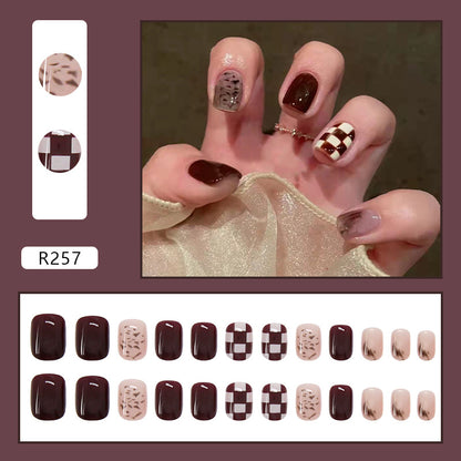 Pegatinas para uñas estilo ballet removibles 