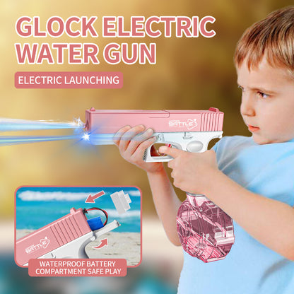 Pistola de agua automática recargable, gran capacidad 