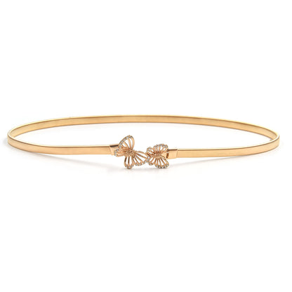 Elastic Metal Belt Gold