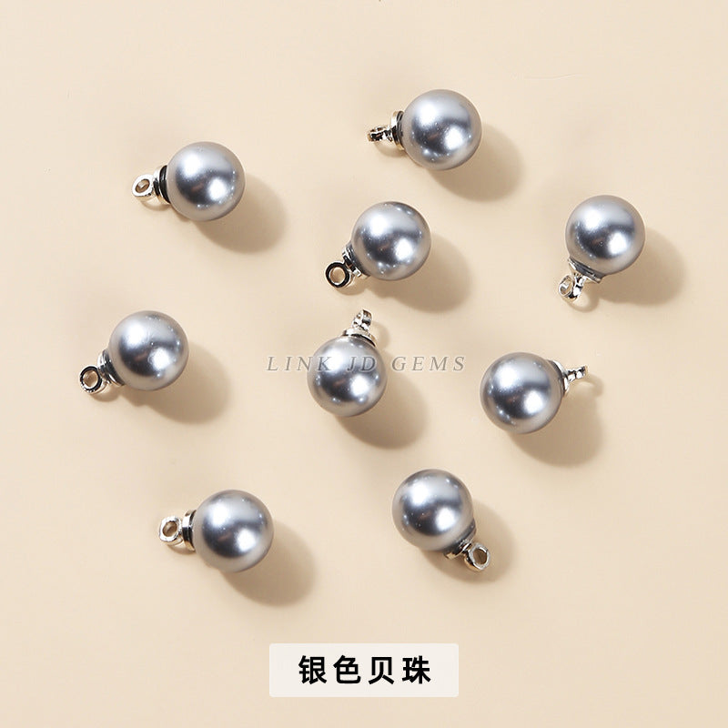 Round bead pendant DIY jewelry accessories