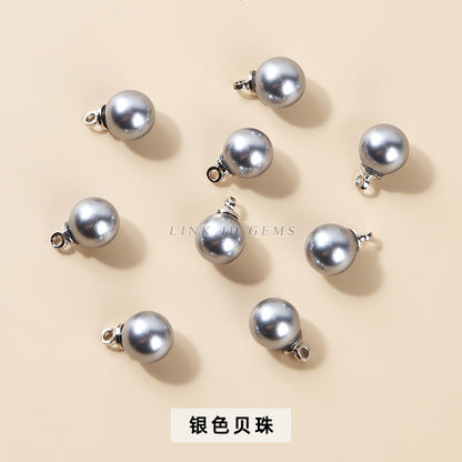 Round bead pendant DIY jewelry accessories