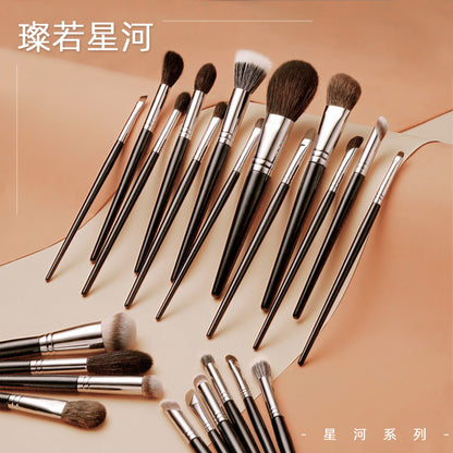 24-Piece Animal Hair Makeup Brush Set