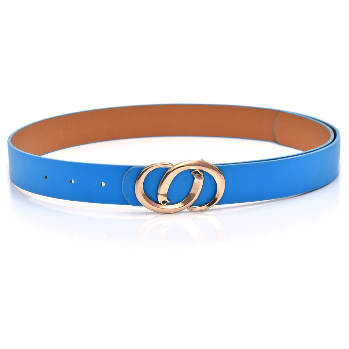 Button Belt Women's Jeans