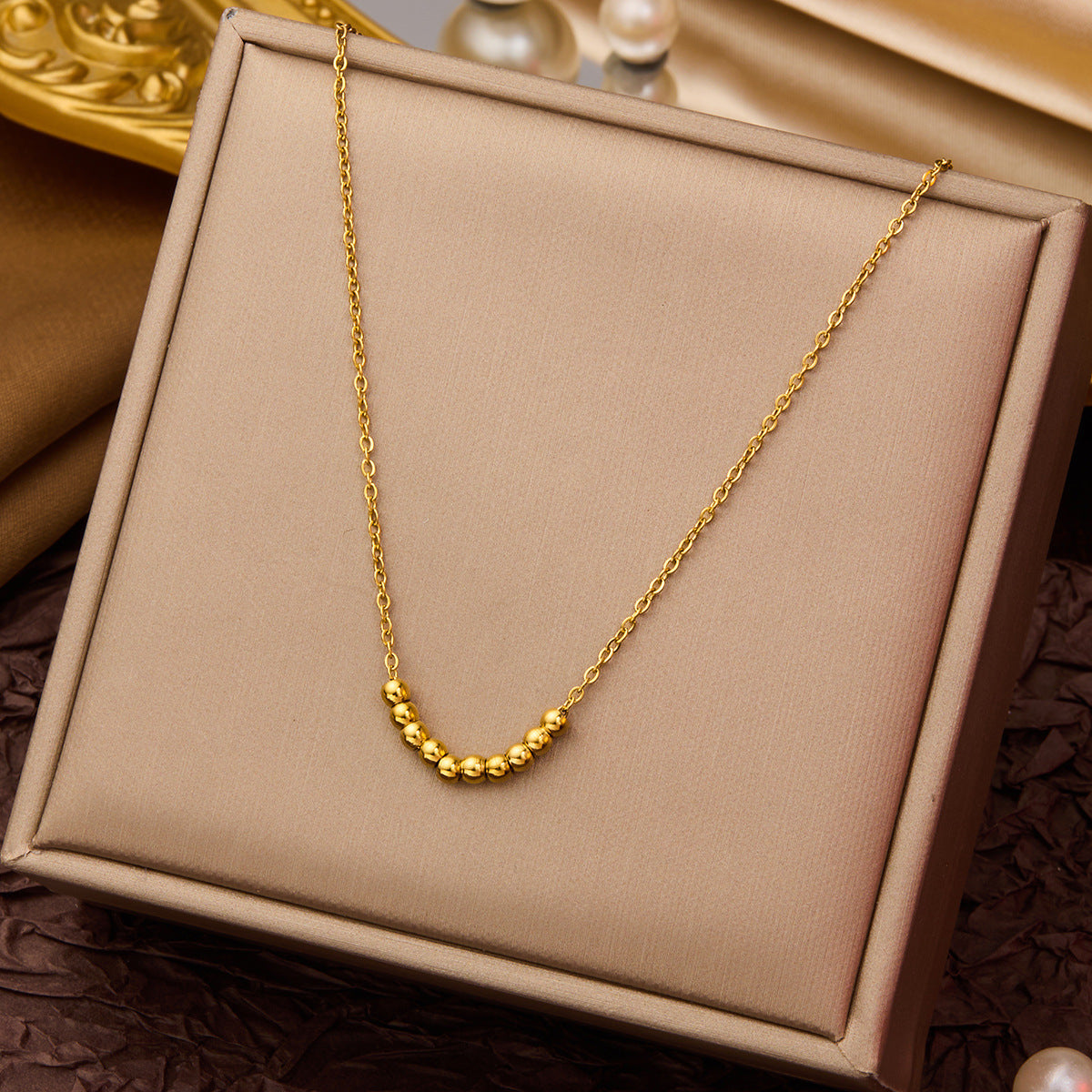 Women's Titanium Steel Clavicle Necklace — Summer Fashion