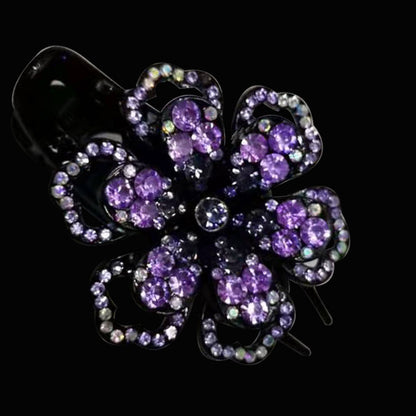 Elegant fixed pattern rhinestone hair accessories