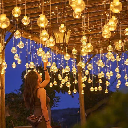 Christmas decoration light ball crystal ball