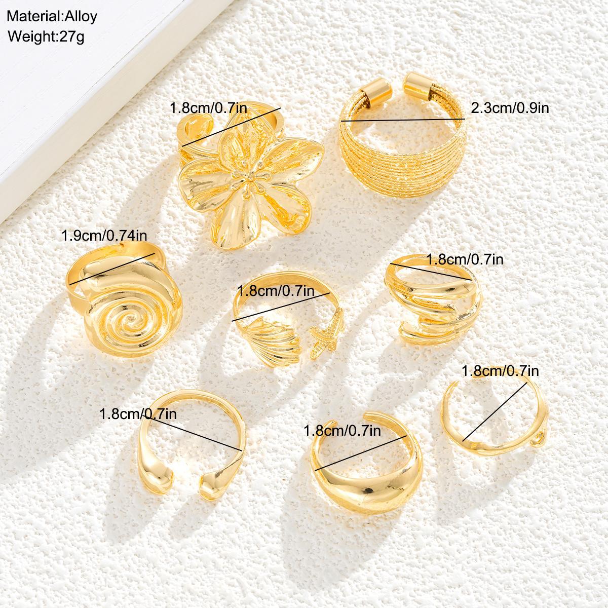 Brushed Multi-Layer Punk Ring