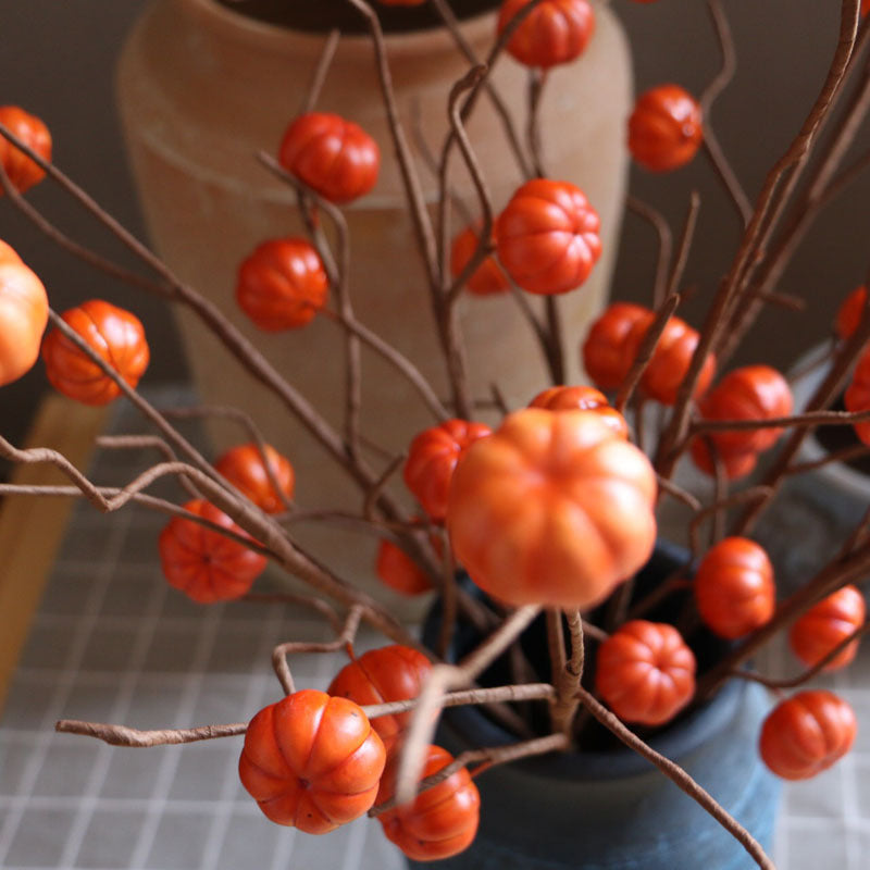 Simulación de 6 ramas de calabaza Simulación de plantas 