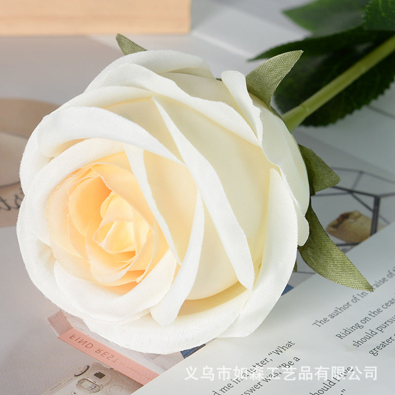 Simulation Royal Rose Silk Fabric Artificial Flower