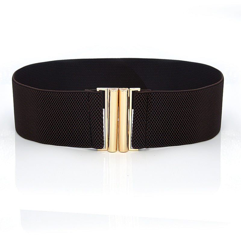 Elastic elastic waist seal metal buckle
