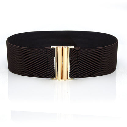 Elastic elastic waist seal metal buckle