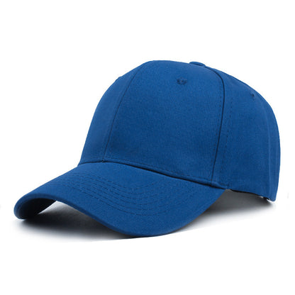 Cotton Hard-Brim Baseball Cap