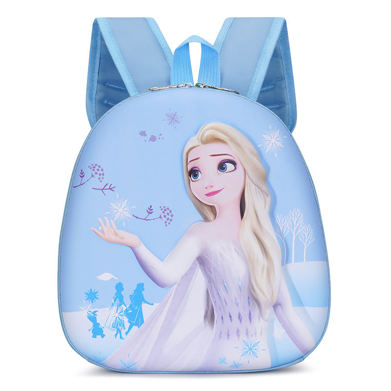 Cute Eggshell Ice and Snow Kindergarten Baby Schoolbag