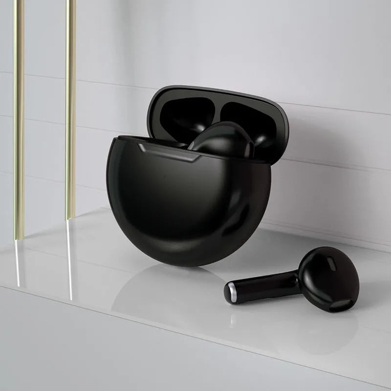 Half In-Ear Noise-Cancelling True Wireless Sport Bluetooth Earphones