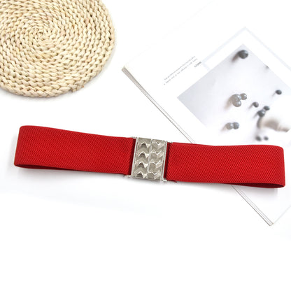 Fashion elastic wide belt, Korean version