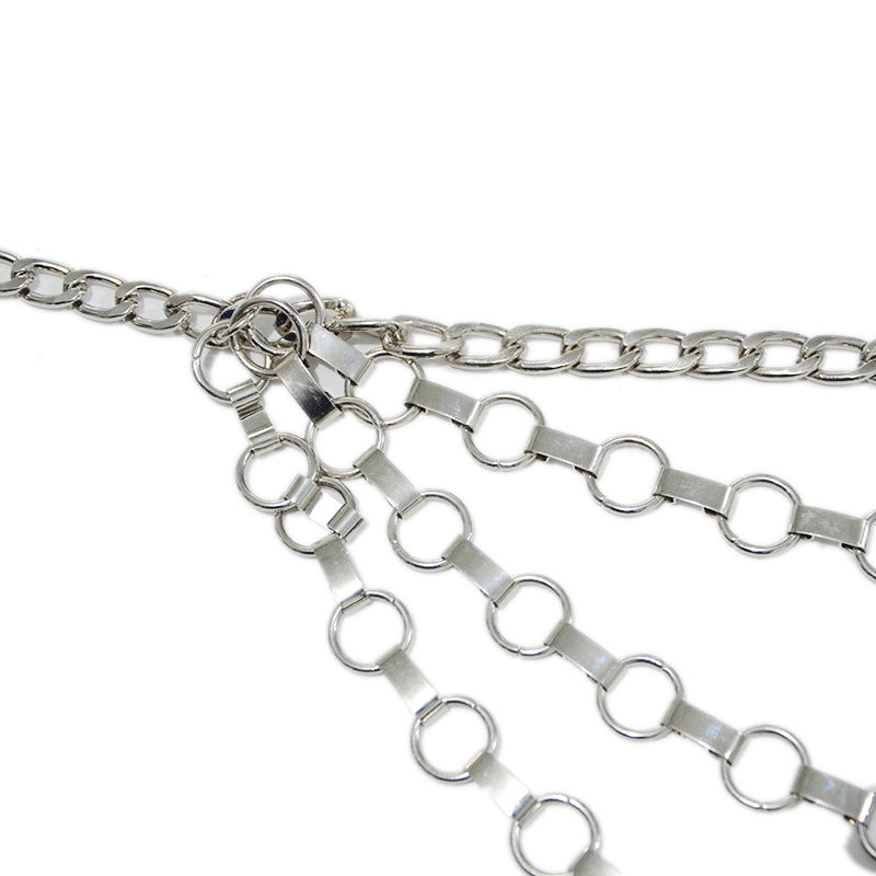 Punk chain waist chain