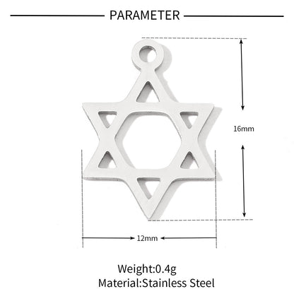 20 pcs/pack love sun titanium steel DIY jewelry pendant