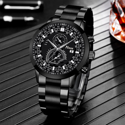 Alloy Watch Crown Beaded Turquoise Set