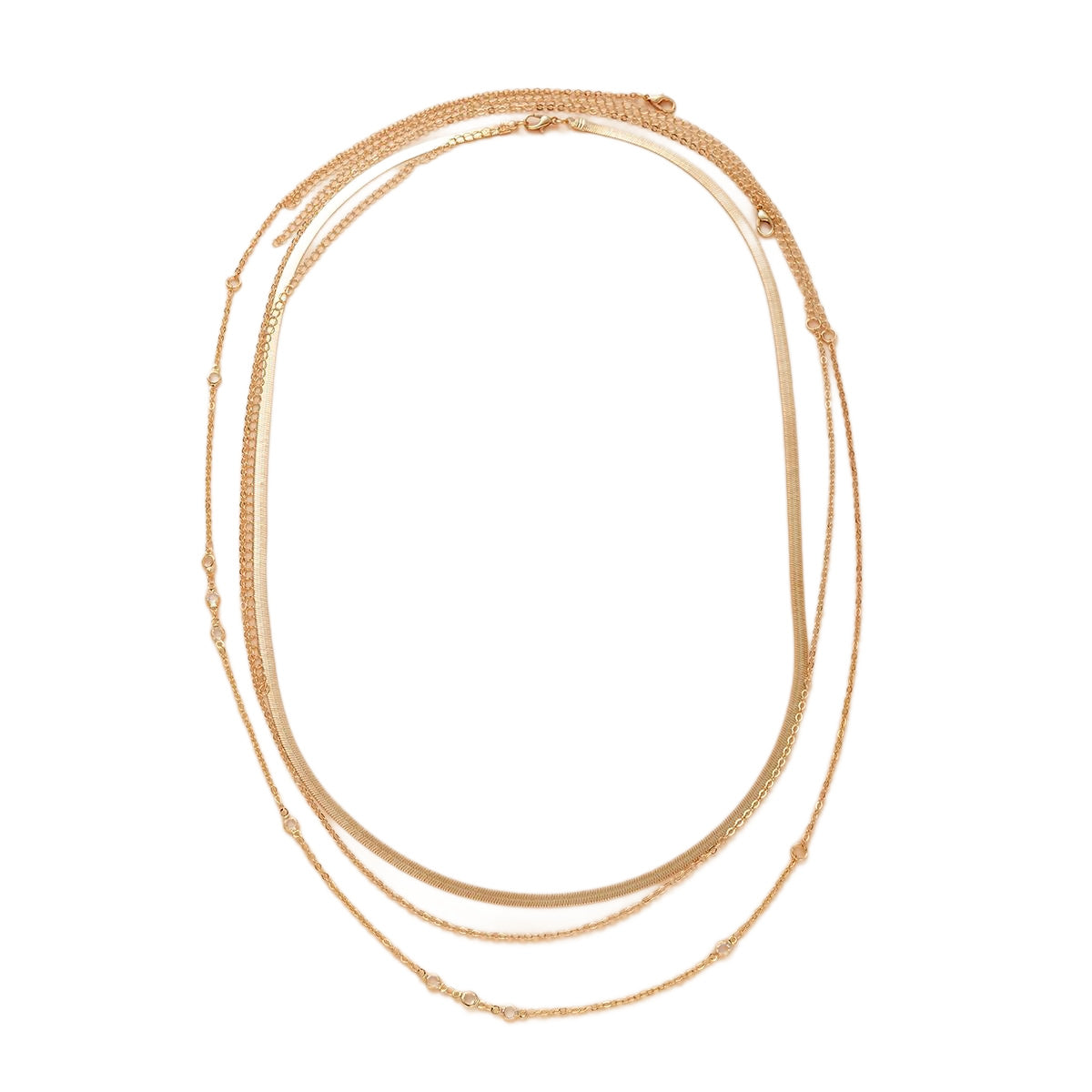 Three-Layer Snake Chain Waist & Body Chain