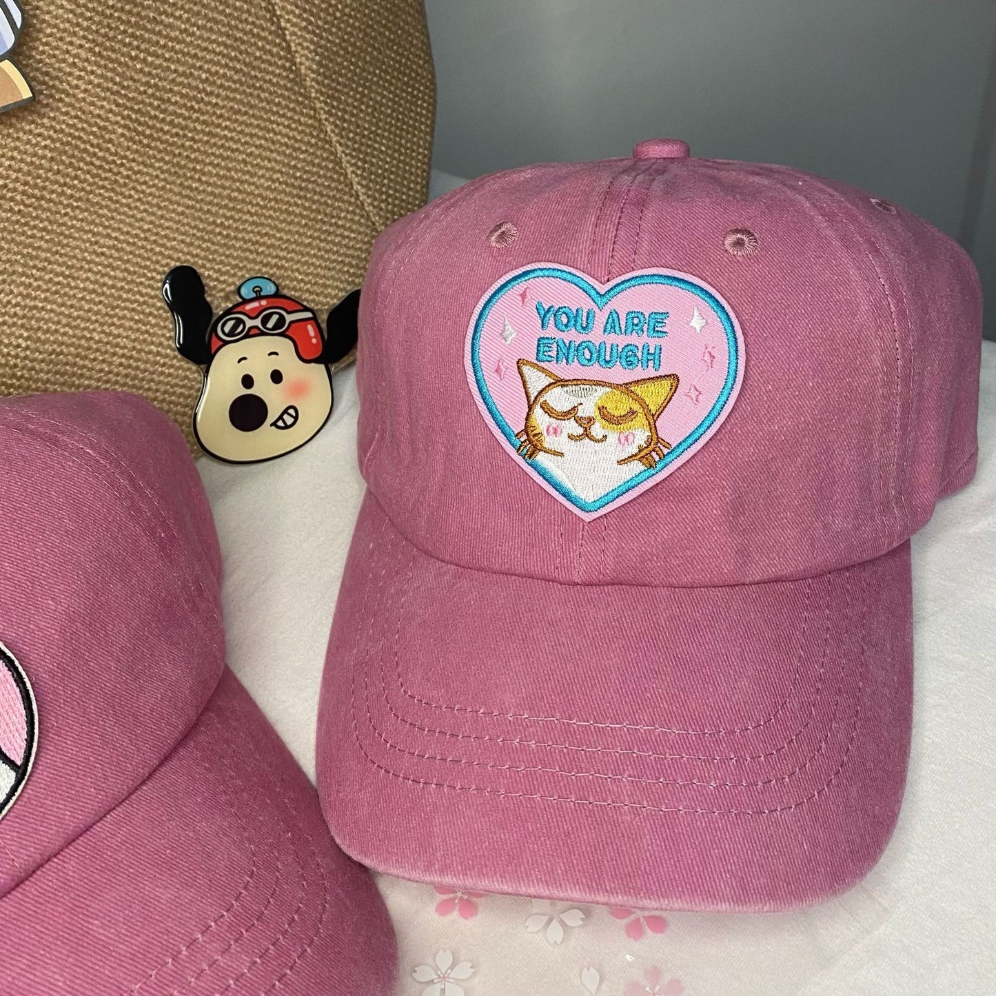 Heart Cat Duckbill Cap
