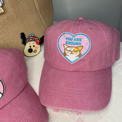 Heart Cat Duckbill Cap