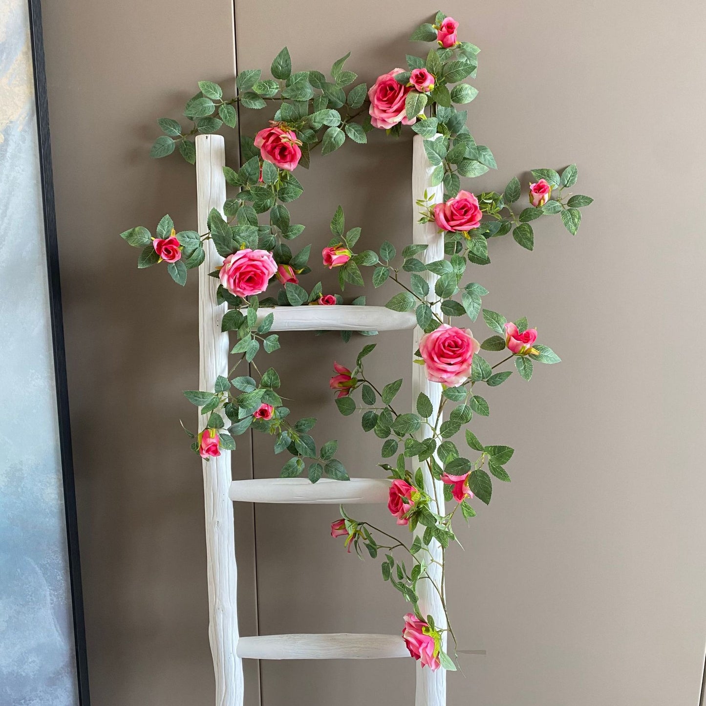 Rose vine artificial flower