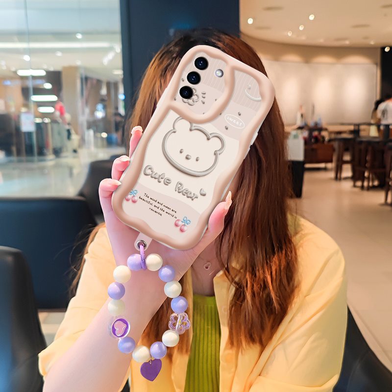 Samsung S22 Plus Liquid Silicone Wave Frame Case