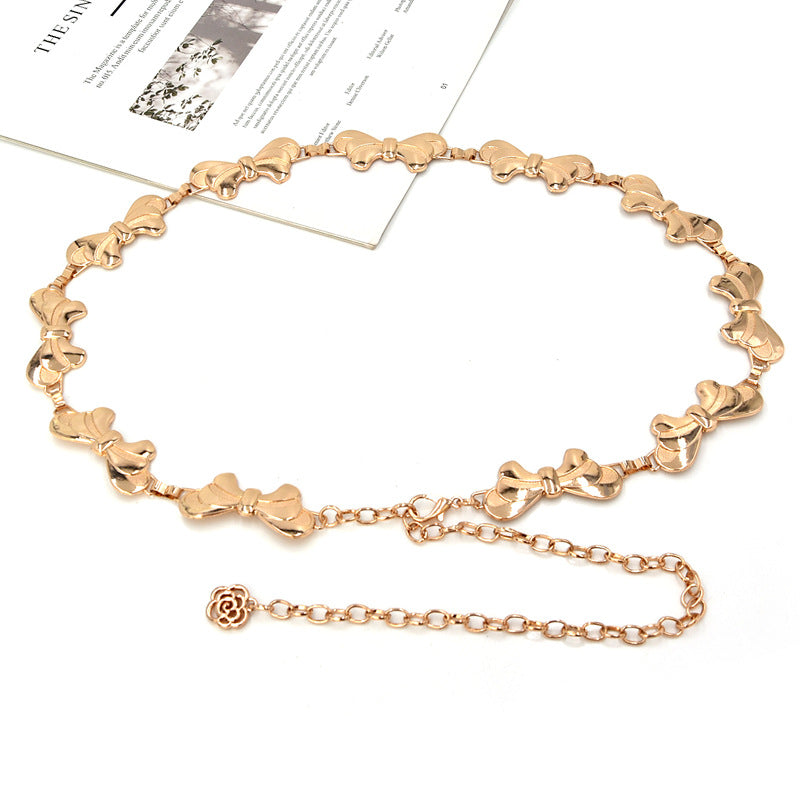 fashion Metal Waist Chain Ladies Fine Belt