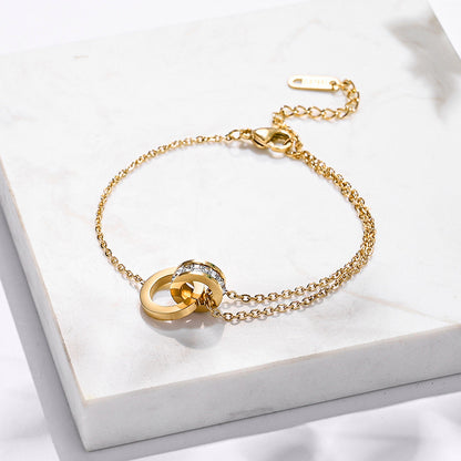 Roman numerals bracelet