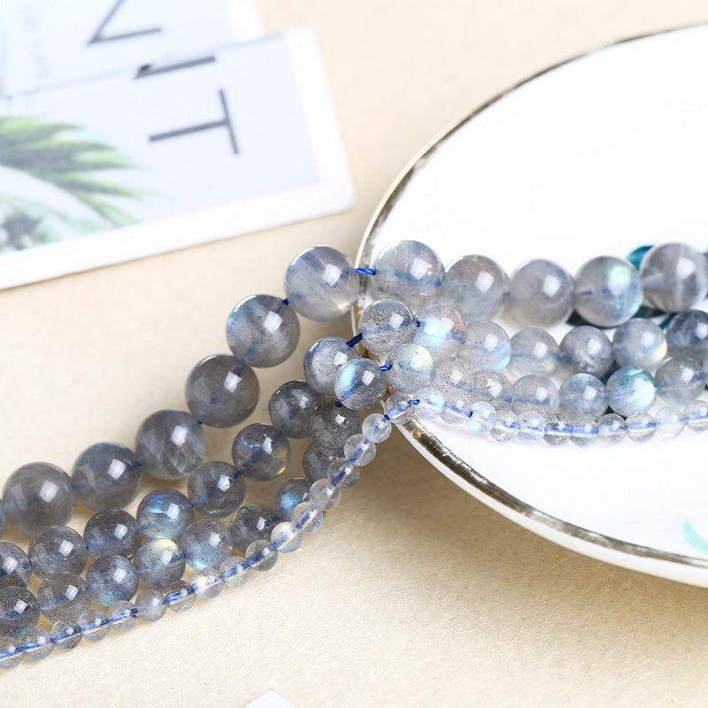 Gray Moonlight Loose Beads DIY Jewelry Accessories Beads