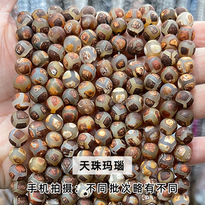 agate dzi beads loose beads
