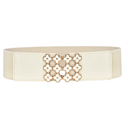 Flower buckle belt waist seal female