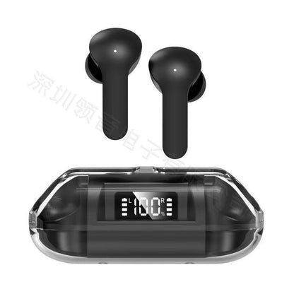 Auriculares TWS transparentes, batería de larga duración y baja latencia 