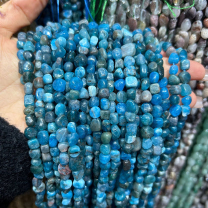 Ágata de cristal de ametista de pedra natural de 5-8 mm 