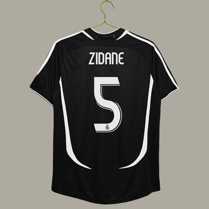 06-07 Real Madrid Retro Local Visitante Ronaldo Beckham Ra¨²l Guti Jersey 