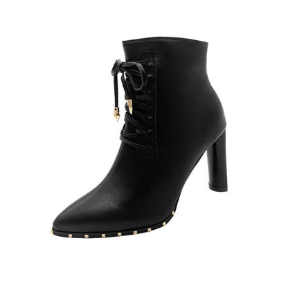 High heel short tube women's fashion