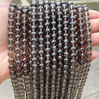 High quality 96-slice synthetic tea crystal loose beads