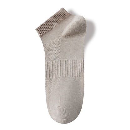 Spring-Summer Thin Mesh Breathable Business Men's Socks